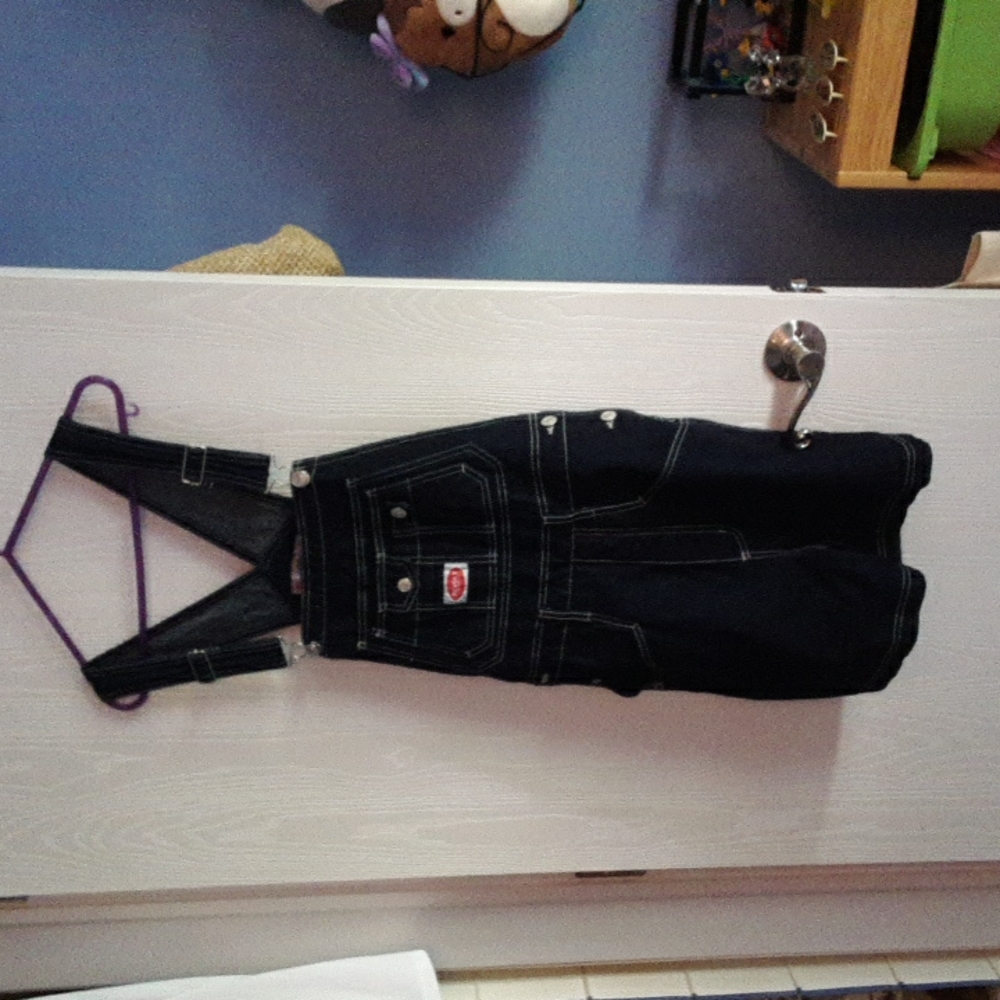 Revolt overall shorts